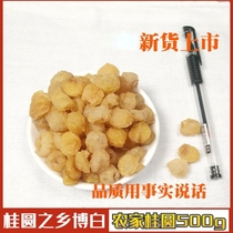 2020 new Guangxi Bobai longan meat 500g longan dried longan non-nuclear sulfur large meat thick snacks