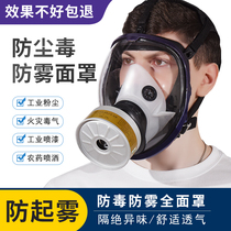 Gas mask full face mask fire spray paint emergency face mask face protection poisonous oxygen respirator dust mask