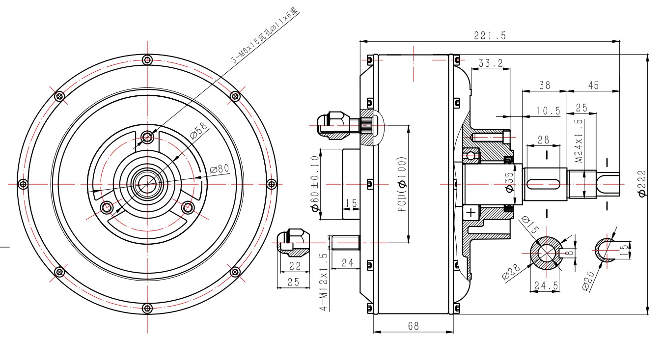 中心孔距和定位和根据您的轮毂尺寸定制哦!