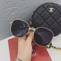 Kunling Jay Chou Li Yifeng star with the same large frame round polarized sunglasses Korean trendy brand sunglasses couple