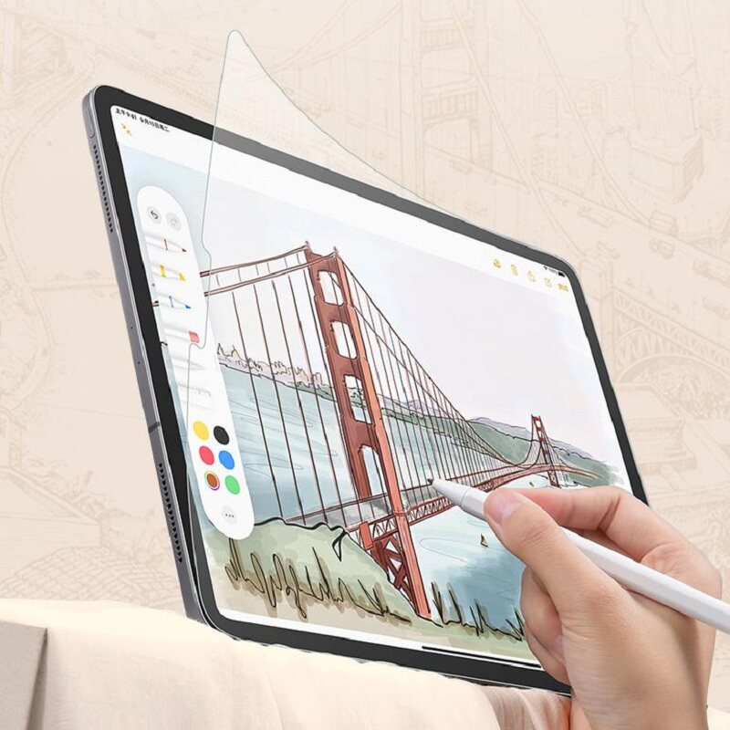 ipad类纸膜2018新款9.7寸通用写字air3/2磨砂绘画mini5/4纸质画画10.