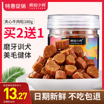 Crazy Puppy Dog Treats Beef Grains Teddy Golden Retriever Training Rewards Small Puppy Calcium Pet Molar Stick