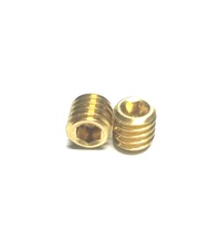 American brass hexagon socket head cap screw machine Rice screw headless fastening 3 8-16*1 4