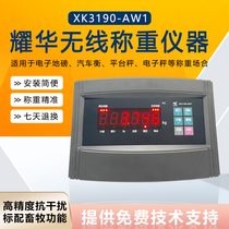 Yao Hua XK3190-AW1 wireless weighing meter electronics ground pound platform scales Livestock says wireless weighing