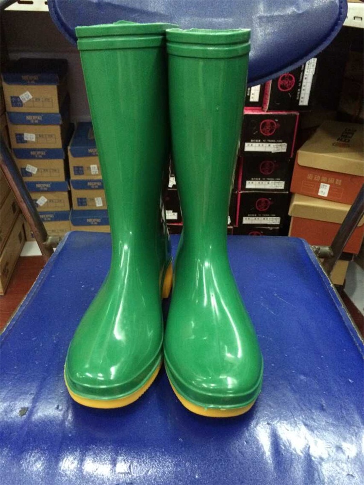 雨鞋 男 中高筒水鞋 防滑耐磨三防水靴 秋冬保暖防水鞋 钓鱼胶鞋