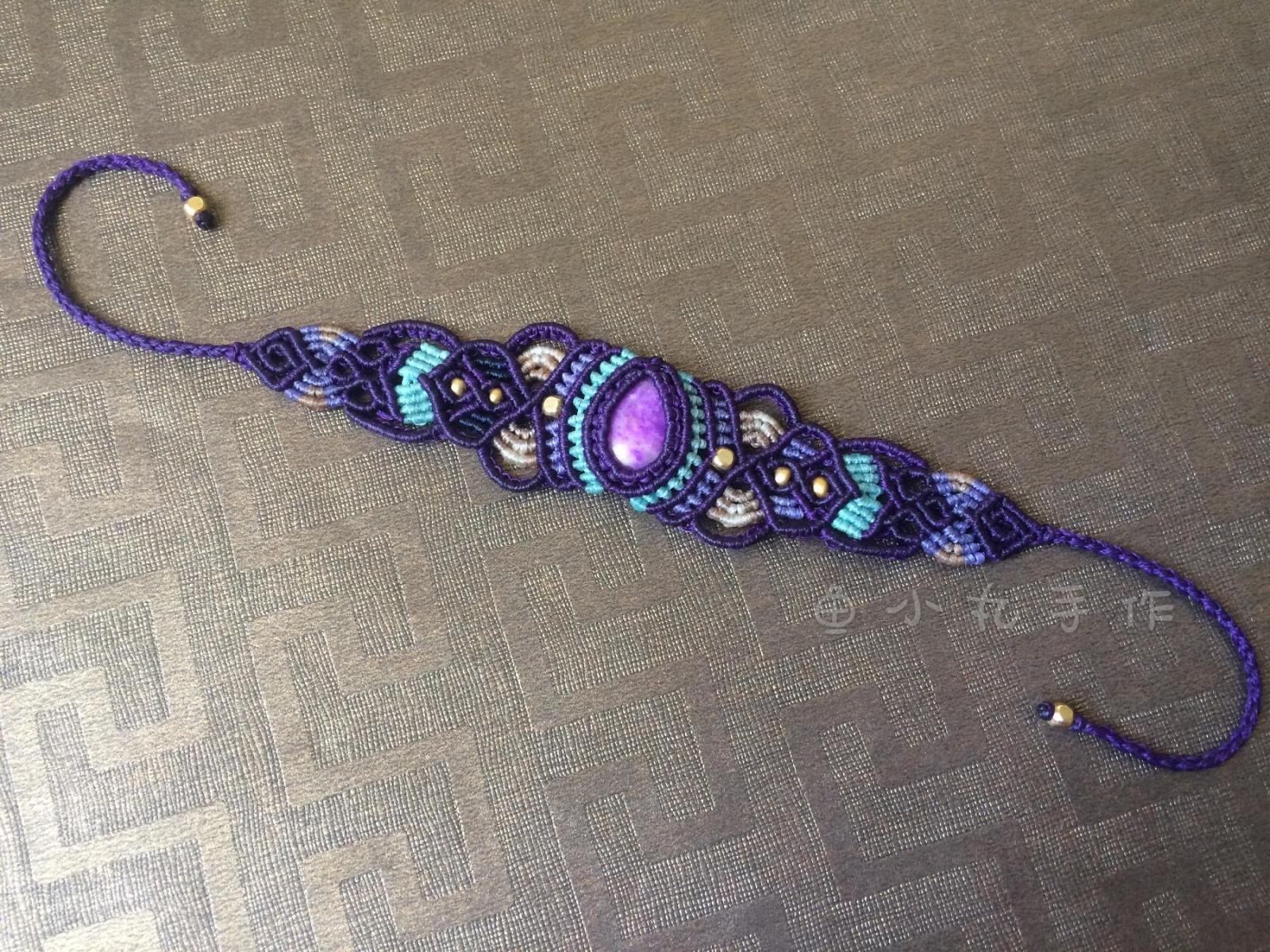 【结缘欣赏】来石定制手工编绳0.8南美扁蜡线舒俱来手链送友人