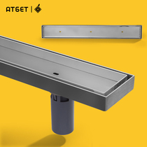 Jayojie steel lemon new type long floor drain strong drainage shower room floor drain toilet PD-33103