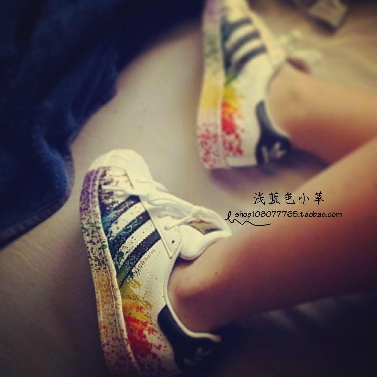 кроссовки Adidas Superstar LGBT D70351 кроссовки Adidas Superstar LGBT D70351