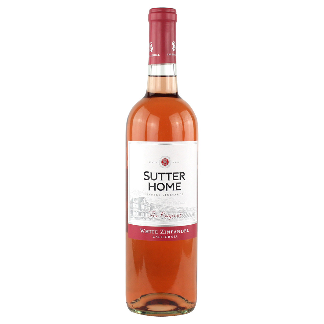 美国舒特家族白仙芬岱桃红葡萄酒 sutter home white zinfandel_7折