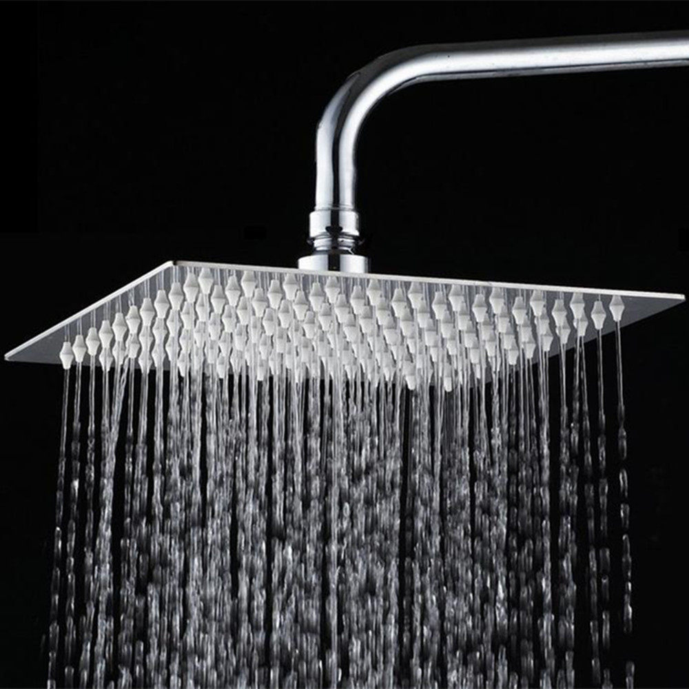 超薄不锈钢顶喷 4寸淋浴喷头 6寸超薄增压大花洒顶喷 莲蓬头 8寸