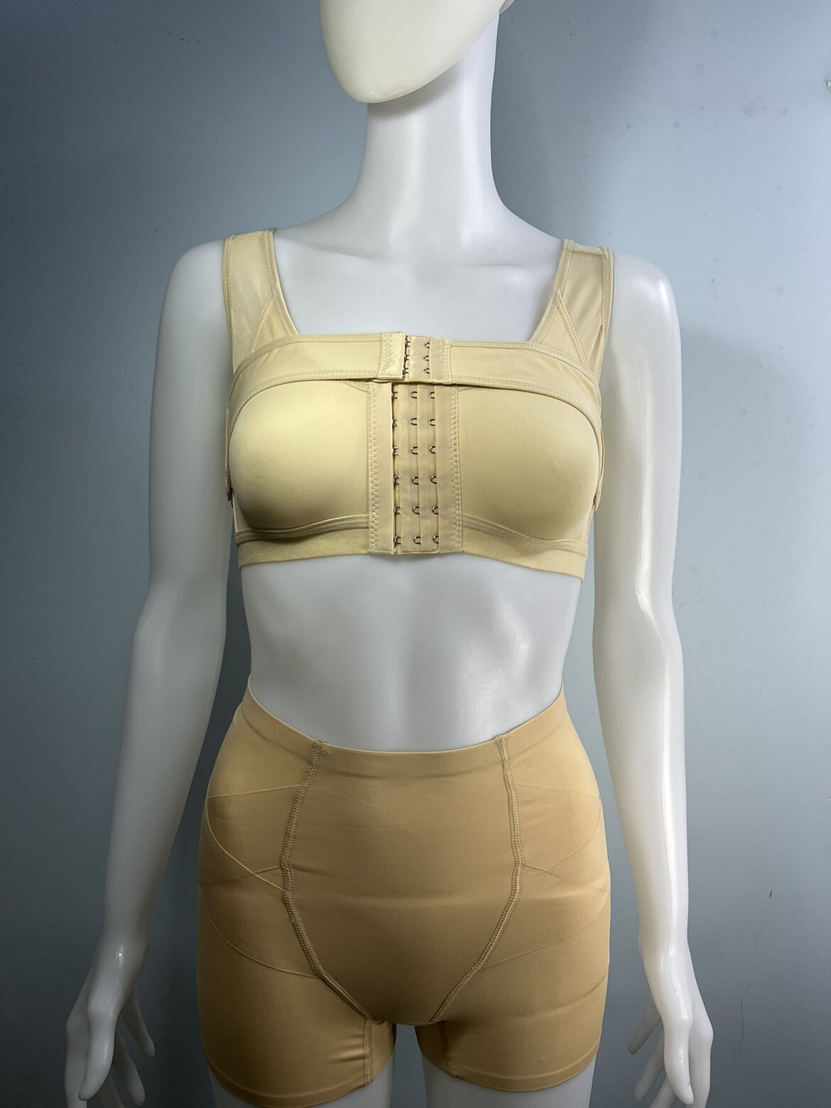 隆胸术后假体固定专用内衣塑形束乳带胸托丰胸压力绷带束胸塑身衣