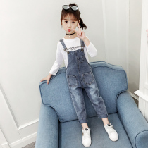 Girls' Autumn Package This year's new Korean version of the children's spring and autumn fashionable foreign gas net red children's two-piece pants