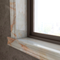 Imitation marble window cover finish custom door cover window frame window decorative frame line window sill self-adhesive
