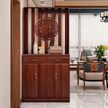 New Chinese shoe cabinet household doorway door closer is in the door to the door screen Chinese living room partition cabinet