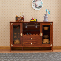 New Chinese dining bezel cabinet in one wall household cabinet in locker solid wooden locker in locker