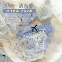 Mid-waist panties female lace ice silk thin temptation sexy and charming ladies crotch antibacterial breathable triangle shorts