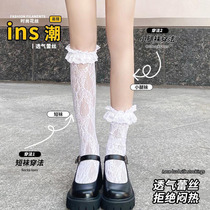 Socks womens stockings summer white jk stockings spring and autumn thin stockings lolita calf socks
