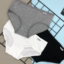 1 3 underwear less ladies antibacterial simple breathable triangle pants low waist thin girl size Korean version sexy