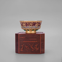 Rongchao Mongolian Golden Bowl Featured Crafts Gifts Khan Bowl Art Collection Business Gifts