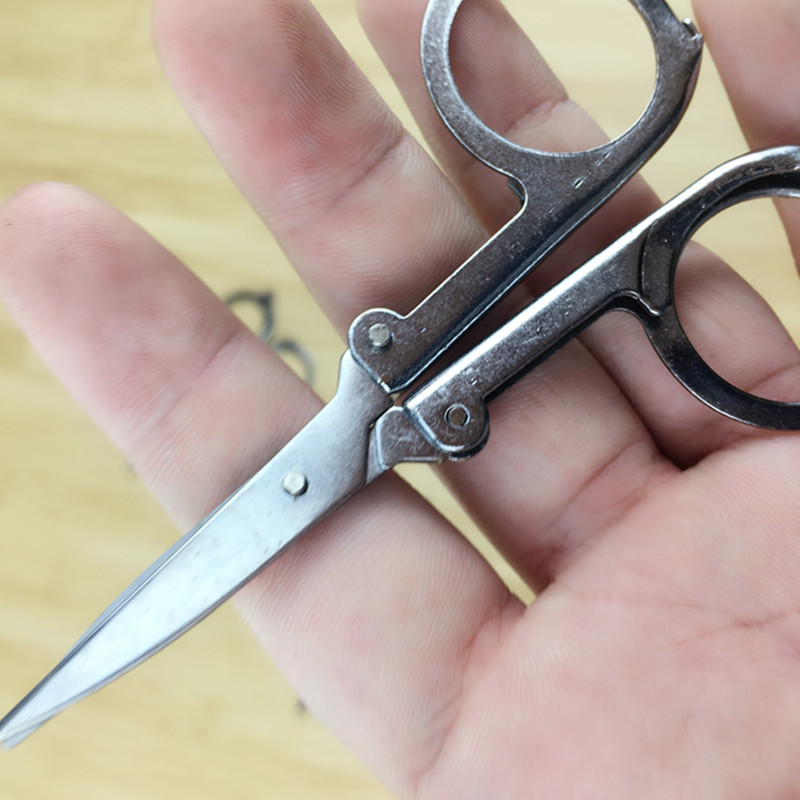 手指甲剪裁剪用品 折剪子 旅行便携折叠小剪刀 旅行剪刀 折叠剪刀