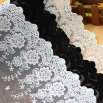 27863 peony lace accessories black and white cotton mesh embroidery diy handmade wedding dress fabric sewing accessories material