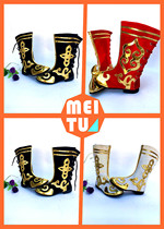 Tibetan Dance Shoes Dance Boots Ethnic Group Dance Boots) Mongolian Shoes Xinjiang Dance Boots) Men And Women Boots New