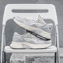 Li Ning Huachen Yu same Antarctic gray running shoes 2021 autumn new casual shoes mens shoes sneakers running shoes men