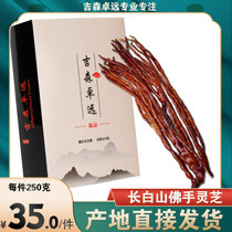 Changbai Mountain Semi-wild Bergamot Ganoderma Lucidum Grass Antler Ganoderma Lucidum Guarantee 2 pieces