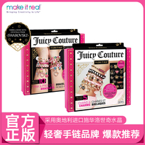 UK imported make it real girl handmade DIY jewelry bracelet gift beaded children educational toy
