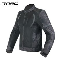 TPAC Bat Autumn Summer Style Mesh Breathable Motorcycle Locomotive Riding Suit Casual Jacket Camouflak Menswear