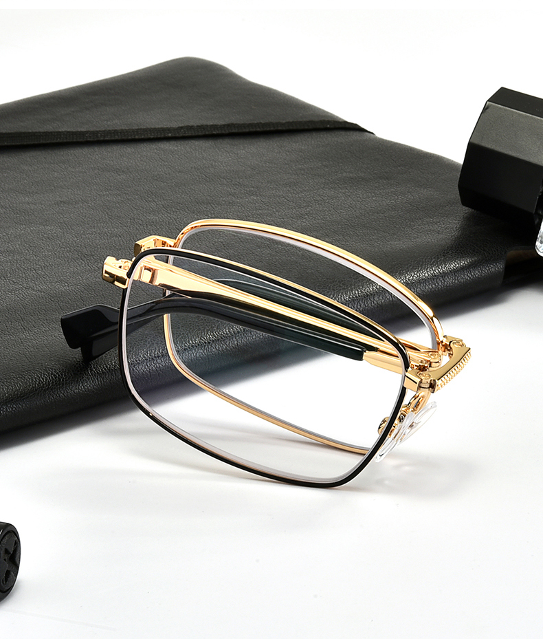 老花镜男高清折叠便携远近两用自动调节老光眼镜老人高档品牌花镜