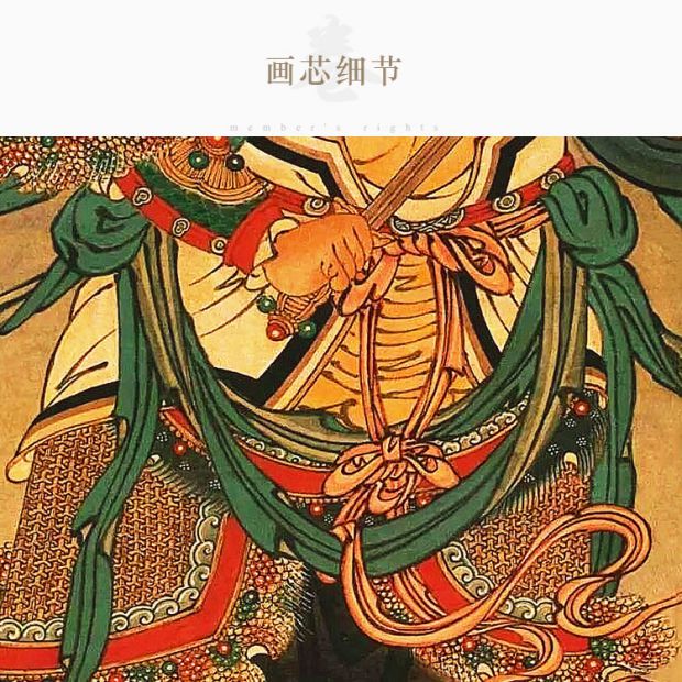 雷祖神像画九天应元雷声普化天尊道教水陆画画像卷轴挂画可定制