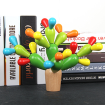 Baby building blocks toys wooden childrens assembly intelligence development boys 0-1-2-3 years old and half early childhood education