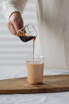 Fragrant Maos milk tea This flavor is also able to be stunning to you right? by hand brewing bagged milk tea