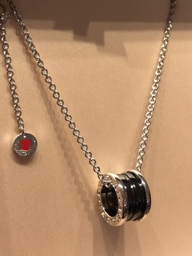 bvlgari宝格丽项链女小蛮腰满钻