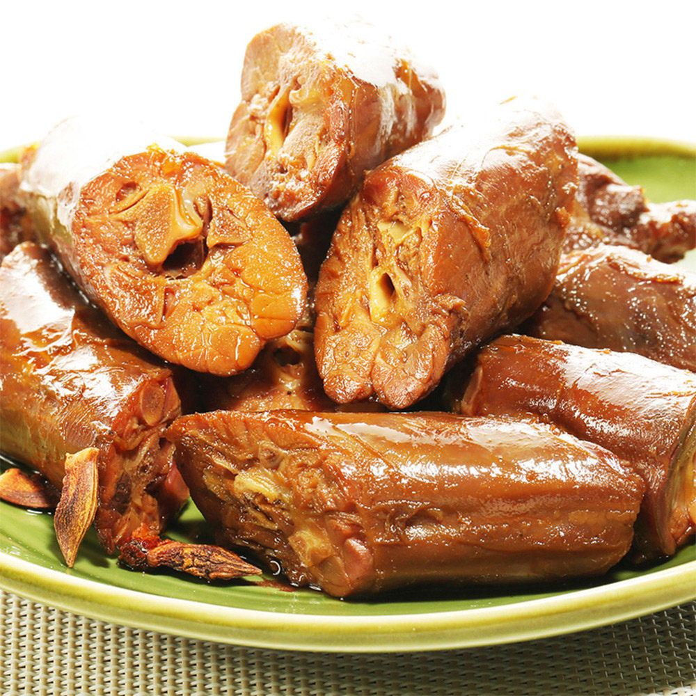 【天猫超市】善味阁鲜卤鸭脖102g秘制美味 零食特产小吃 真空包装