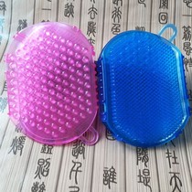 Meridian brush Capricorn brush Body massage Scraping slimming palm massager Double-sided glove meridian massage brush