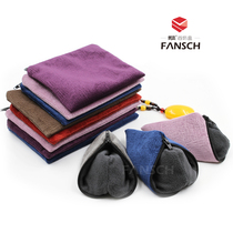 High-grade handmade mobile phone bag coin purse Jewelry bag Flannel bag zipper bag Small bag Lipstick bag