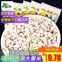 Yesanpo_Guizhou big rice seed 500g * 5 bags of miscellaneous grain coix rice seed rice