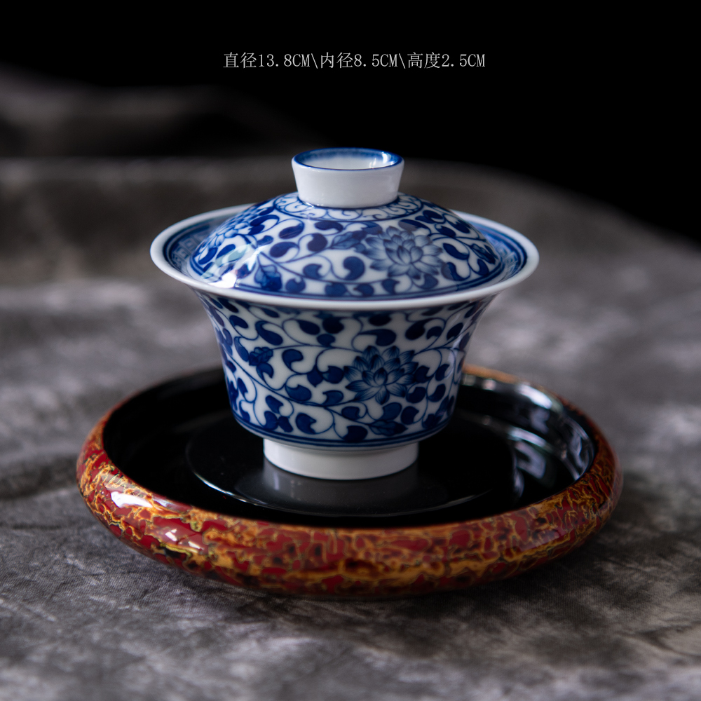 Wynn collect Chinese lacquer pot bearing pot of fuzhou bodiless lacquer Joe bakelite tureen base on Japanese dry mercifully tea