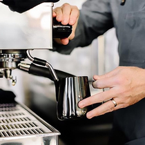 BH Australia Barista Hustle Pull flower jar Milk foam cup Stainless steel 400 600ml