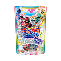 Japanese ogre into the team lactic acid bacteria milkshake drink finished eating Yuben Xiaoling can eat toys