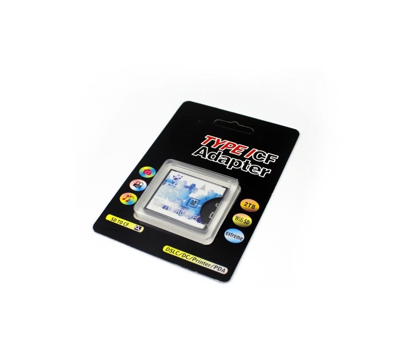 sd卡转cf卡 i型1型 sd-cf卡托单反相机转接套支持无线wifi sd卡套