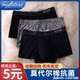 Dashidai official website genuine underwear men's cotton antibacterial black gray green three free modal women's underwear Dashidai official website genuine underwear men's cotton antibacterial black gray green three free modal women's underwear