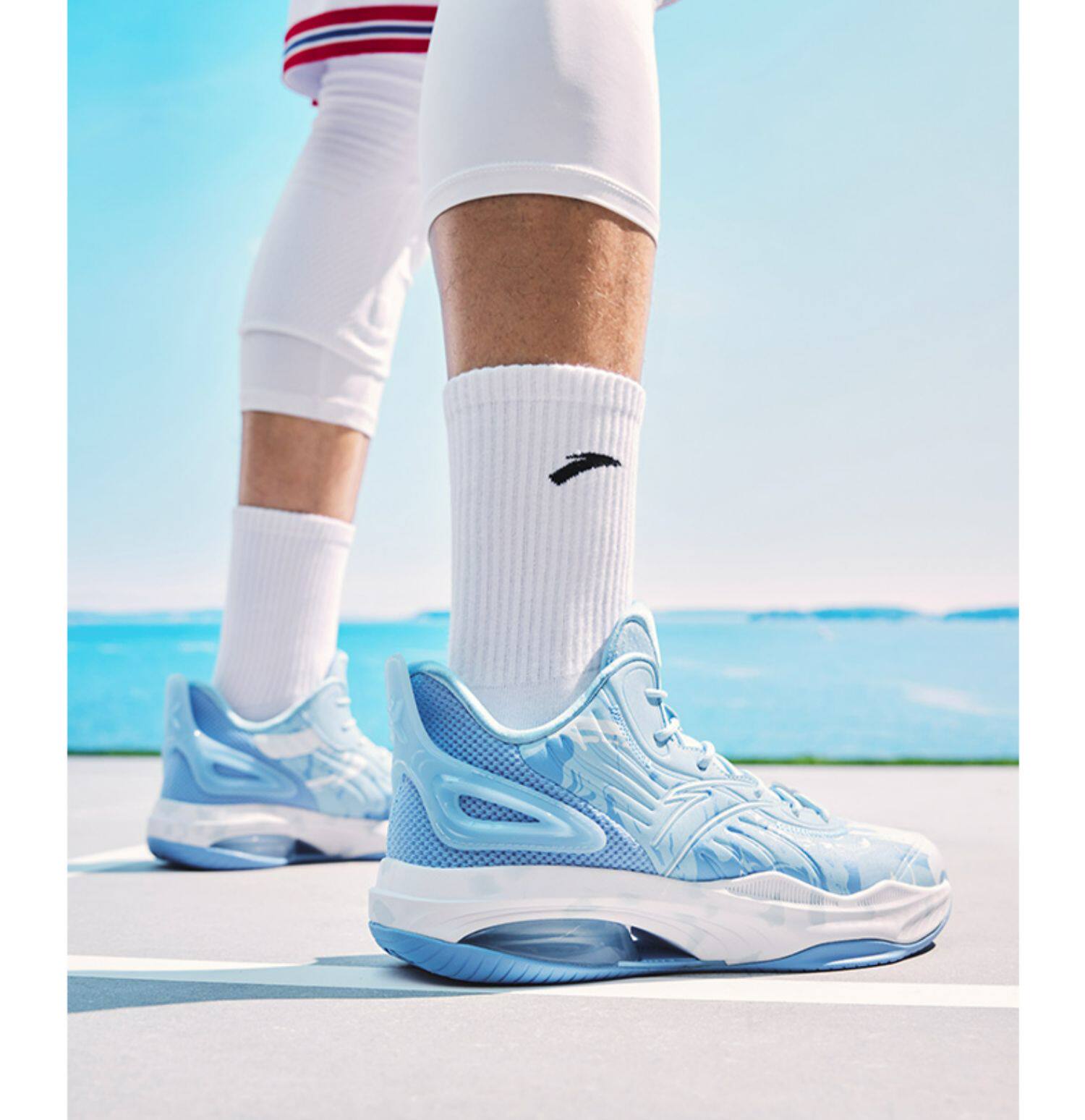 安踏篮球鞋男鞋星轨4汤普森官网旗舰运动鞋kt3 team正品高帮球鞋