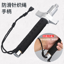 Umbrella rope telescopic stick knife block mechanical throw stick Vehicle self-defense self-defense weapons supplies fight three sections throw roller fall whip stick