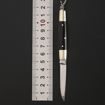 Outdoor multi-function knife portable sharp mini self-defense lockless folding knife Fruit knife open edge to open the express package