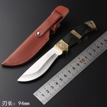 OEM high hardness saber straight knife outdoor self-defense knife wild wilderness survival sharp blade knife