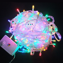 30 meters 50 meters 100 meters LED string lights Christmas Spring Festival decorative supplies Christmas tree color lights with super long star lights