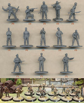 Caesar World War II 1:72 Soldier Model H085 German Combat Armor (excluding tanks)